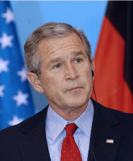 The President of the United States George W. Bush