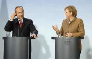 Bundeskanzlerin Angela Merkel und der mexikanische Präsident Felipe Calderón in Berlin