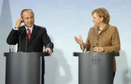 Bundeskanzlerin Angela Merkel und der mexikanische Präsident Felipe Calderón in Berlin