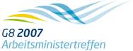 Logo des G8-Arbeitsministertreffen