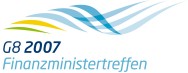 Logo G8 Finanzministertreffen