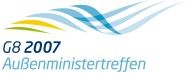 Logo des G8-Außenministertreffens