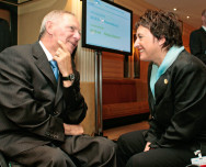 Zypries und Schäuble in München