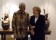 Nelson Mandela und Angela Merkel