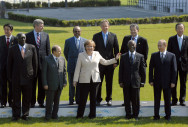 Gruppenfoto G8 und Outreach Afrika