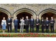 Familienfoto der G8-Außenminister