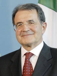 Der italienische Ministerpräsident Romano Prodi