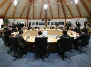 Overview of J8 meeting in the pavilion in Heiligendamm Overview of J8 meeting in the pavilion in Heiligendamm