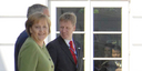 Family photo (from left to right): José Manuel Barroso (European Commission), Stephen Harper (Canada), Tony Blair (UK), Nicolas Sarkozy (France), Shinzo Abe (Japan), Romano Prodi (Italy), German Chancellor Angela Merkel, George W. Bush (USA)