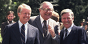 Chancellor Helmut Schmidt (3.f.r.) with counterparts.